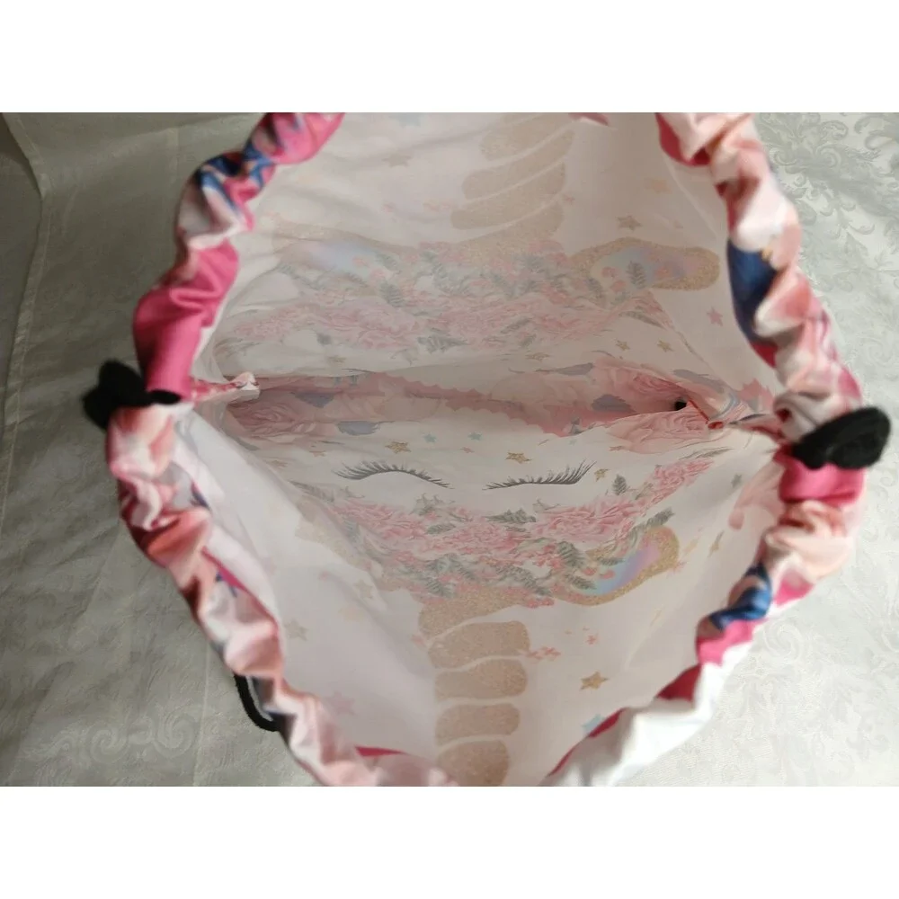 Unicorn Bag Drawstring Backpack New Without Tags